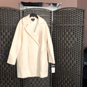 Crème Full length Coat